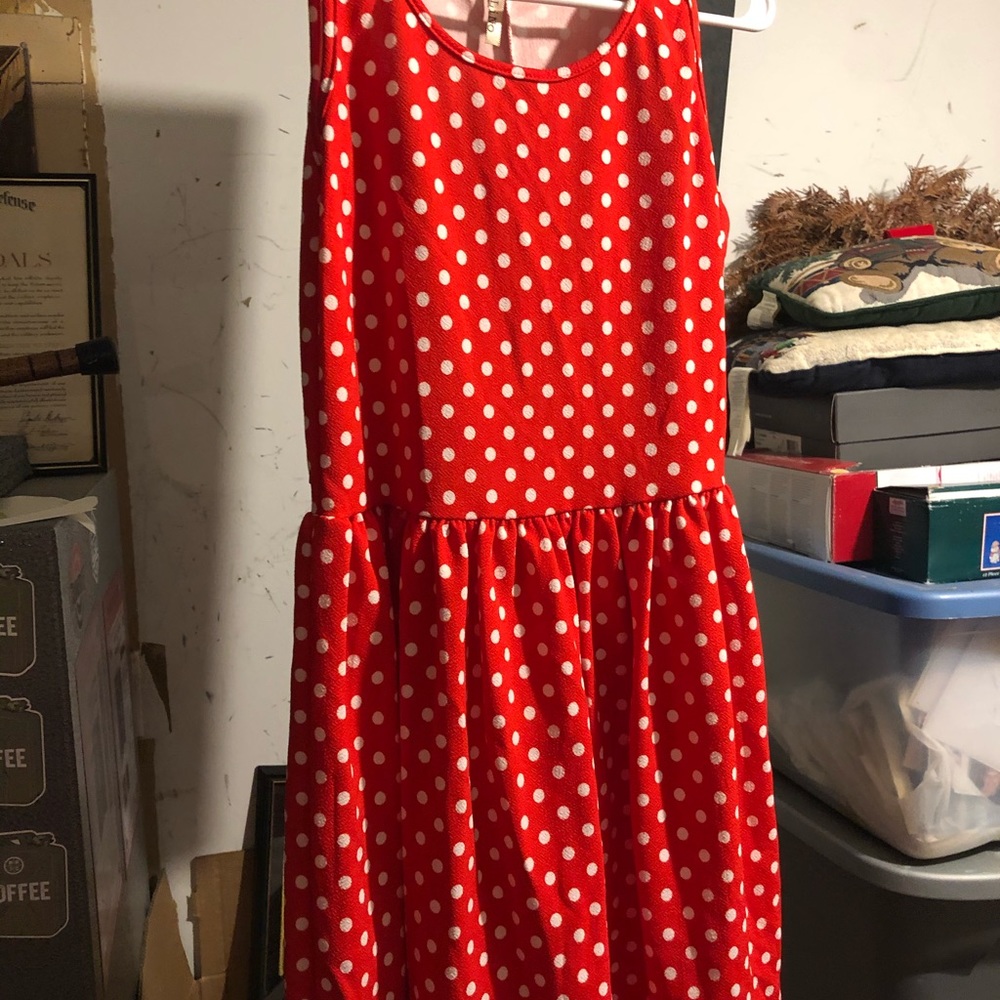 Polka dot dress